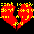 Red broken heart shape with yellow text 'cant forgiv dont forgiv wont forgiv you' repeated across four segments on black background.