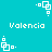 Pixelated turquoise background with white text and geometric shapes repeating in a pattern