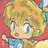 A pixelated anime-style character with blonde hair and blue eyes appears on the left side of a contact sheet, while the right side displays text reading "Anime IM" above a stylized signature on a black background.