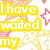 Pixelated text phrases in yellow, pink, and orange over a star-patterned background with red and gold stars.