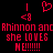 Red pixelated text and symbols on black background with repeated phrases, heart symbol above arrows.