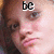 A four- shows a person's face with text changes: 'be' appears above the head in top-left, and 'jealous' below the chin in bottom-left