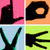 Black hand silhouette making 'OK' gesture on pink background, transitioning to orange background with same gesture.