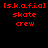 Four display red pixelated text on black, gray, white, and dark gray backgrounds with no visible animation changes