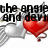Red heart with silver wings and ribbon, black text fragments on white background.