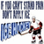 Pixelated image of a hockey player in red and black uniform holding a stick, with blue text above reading 'HOCKEY' on white background.