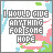 Pixelated text reads "I WOULD GIVE ANYTHING FOR SOME HOPE" over a background of pink, green, and light blue shapes with subtle animation.