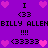 Pixelated purple background with repeated pink hearts, black text, and emoticons arranged in a symmetrical pattern.