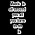 Black background with white pixelated text elements arranged vertically and horizontally, including 'Listen!!' and 'August Rush' with a gray rectangular block on the right.