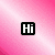 Four display text and a character on pink gradient backgrounds with white light streaks