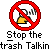Pixelated icon shows yellow figure with white head and sound waves, first with red prohibition circle over it then without.