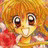 A 48x48 pixel buddy icon featuring a cartoon character with orange hair and red clothing on the left, paired with "Anime IM" text in white pixelated font on a black background on the right.