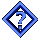 Blue diamond-shaped icon with question mark inside, showing multiple views including front, side, and rotated angles.