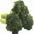 A pixelated broccoli head image with green text reading "broccoli pops!" and a dollar sign symbol, displayed in multiple repeated arrangements on a white background.