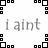 A static contact sheet of a 48x48 pixel animated buddy icon featuring text and a partial portrait, with visible frame differences in the top-left corner.