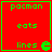 Red square with green border containing 'pacman' text at top, 'eats' in middle, and 'lines' below a pixelated Pac-Man icon.