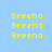 Yellow pixelated text 'Breena' repeated across four brown rectangular bars on a light blue background.