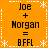 Orange background with white dashed border and star patterns, displaying four identical text-based calculations in a