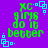 Purple background with green text reading 'xc girls do it better' and cyan square corner decorations in a static layout.