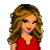 Pixelated cartoon character icon with red top and blue pants, showing multiple frames of a walking animation sequence.
