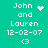 Pixelated text and symbols on a teal background with animated heart and sparkle effects replacing static icons.
