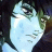 A 48x48 pixel buddy icon featuring a close-up of an anime-style character's face on the left and stylized text reading "Anime IM" with smaller "COM" below it on the right, all within a contact sheet layout showing two frames.