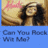Pixelated image of a person with long dark hair and light skin, wearing a beige top against a brown background, with blue text below reading 'Can You Reach Me Now?'