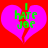 Two identical pixelated heart-shaped icons with green text "I HATE JOE" on a red background, each featuring a vertical line above the 'I'.