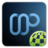 Blue '00P' text on dark gradient background with green pixelated sphere in bottom-right corner.