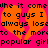Pixelated text on a bright pink background with orange heart shapes, displaying repeated phrases about losing to popular girls.