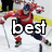 A hockey player in red and blue uniform skating on ice with text overlays changing across four
