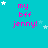 Cyan background with pink text 'my bff jenny!' and white stars; some frames show partial star visibility.