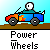 Pixel art animation of a cartoon car with a driver, showing sequential changes from intact vehicle to explosion and debris.