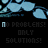 Animated contact sheet of a 48x48 pixel buddy icon showing sequential text changes over time with blue leafy background elements on black.