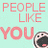 Pixelated text and repeated cartoon faces on a light teal background with partial gray overlay.