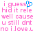 Pixelated pink text on white background with blue heart symbol, repeated in mirrored layout across two