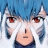 A 48x48 pixel buddy icon featuring a split design with an anime-style character on the left and text on the right, displayed as part of a contact sheet.