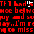 Red pixelated text on black background with a white cursor icon, displaying partial phrases about missing someone.