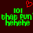 Red pixelated heart above green text reading '101 chaps fun' hehehe on dark background.