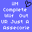 Blue background with white pixelated text and a black heart-shaped icon above the left 'iim' text.