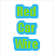 A pixelated image split into two sections: left side shows stacked blue rectangles with green text reading "Red Car Wire"; right side displays a person in dark clothing and cap with white text "EVAN <O" on black background.