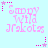 Light blue background with pink pixelated text reading 'Sassy Wild Jrokots' and small star icons in the corners, each corner displaying a different style of star animation.
