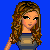 Pixel art contact sheet showing three frames of an animated icon with a woman character, partial body view, and two giraffes on blue background with white text "love don't come easy".