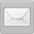 Static pixel art of a white envelope with gray borders and diagonal creases, set against a light gray background.