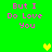 Green background with pink text reading 'But I Do Love You' and three pixelated hearts in yellow, light green, and dark green.