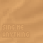 A static image with a textured brown background and repeated faint text reading "SING ME ANYTHING" in light gray, showing minor pixel variations across the