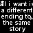 A black-and-white pixelated animation with repeated text phrases and small star-like symbols scattered across the background.