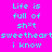 Pixelated text on four colored backgrounds: bright pink, dark purple, black, and deep purple, each displaying identical cyan text.