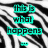 A six- shows a sequence: zebra stripes with cyan text, a room with people, and a nuclear explosion