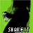 Animated sequence of a black silhouette figure against a bright green background, repeatedly holding a white object with visible motion changes.